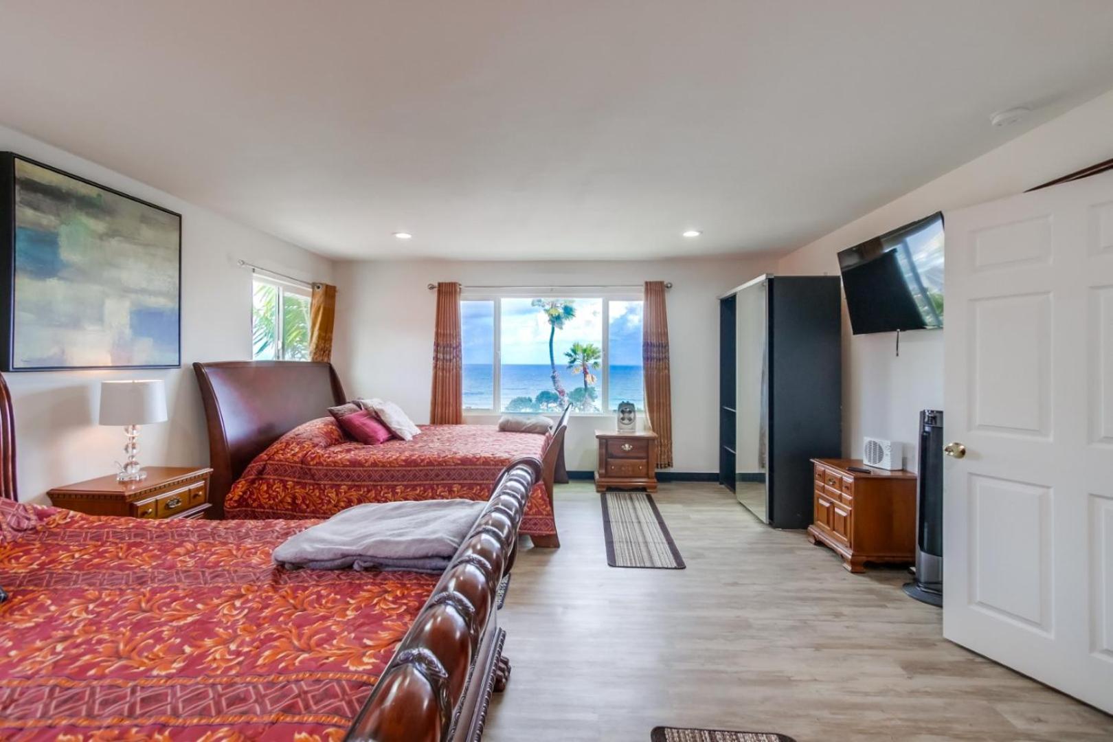 360 Rooftop View Ocean Breeze 6 Min To Beach *