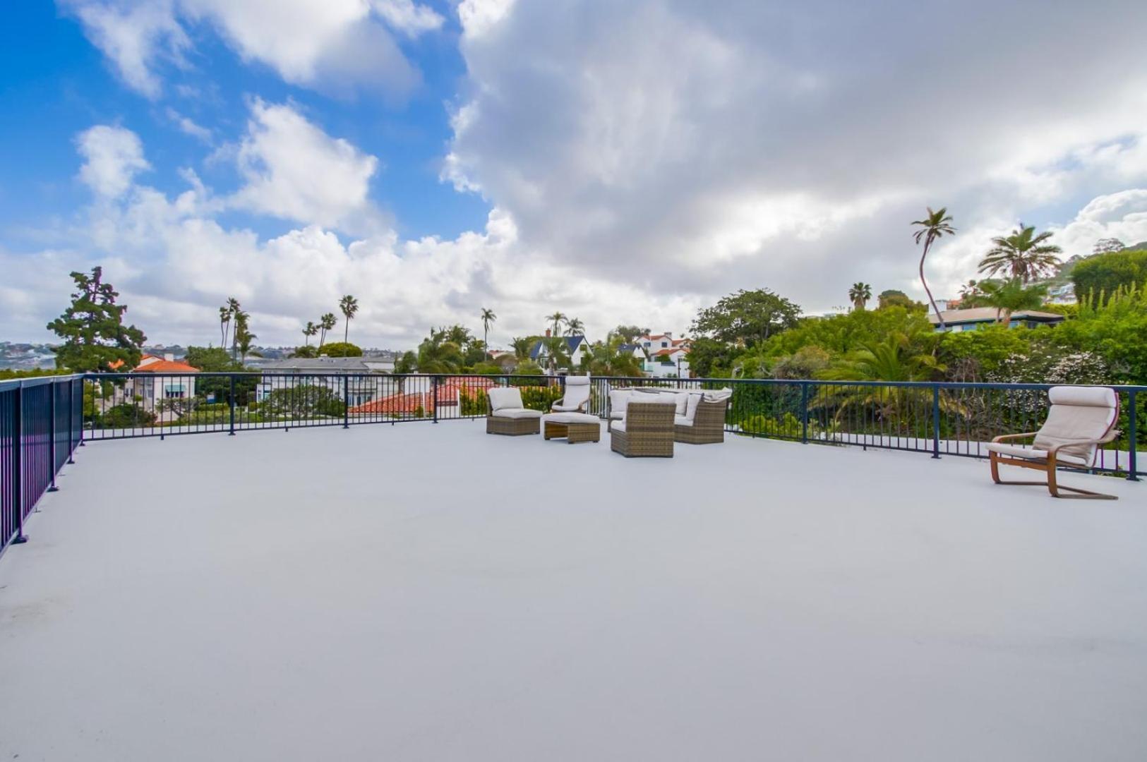 360 Rooftop View Ocean Breeze 6 Min To Beach *